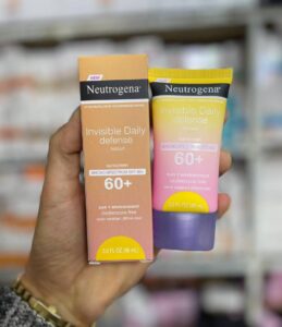 لوسیون ضدآفتاب نوتروژینا Neutrogena SPF+60